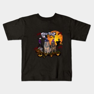 Bloodhound Halloween Trick or treat Kids T-Shirt